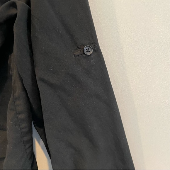 MODODOC Black Collarless Button Down Utility Shirt Large - Picture 8 of 10